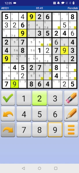 Sudoku 10'000 Pro 8.2.0 Screenshot