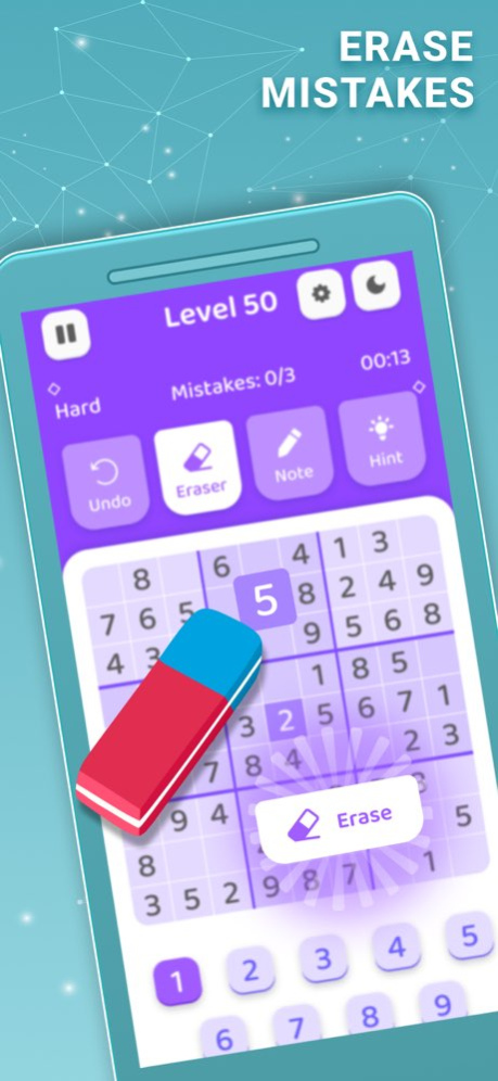 Sudoku: Brain Number Puzzle 2.5 Screenshot