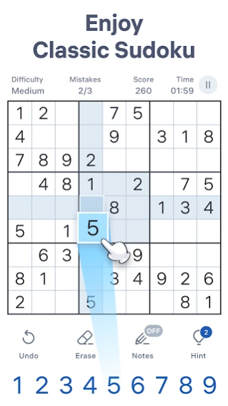 Review Screenshot - Sudoku Game – A Classic Reimagined!