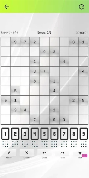 Sudoku for All 1.4 Screenshot