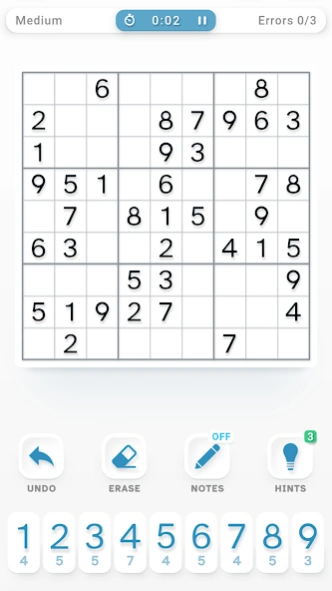 Sudoku - Classic Sudoku Puzzle 7.6.5 Screenshot