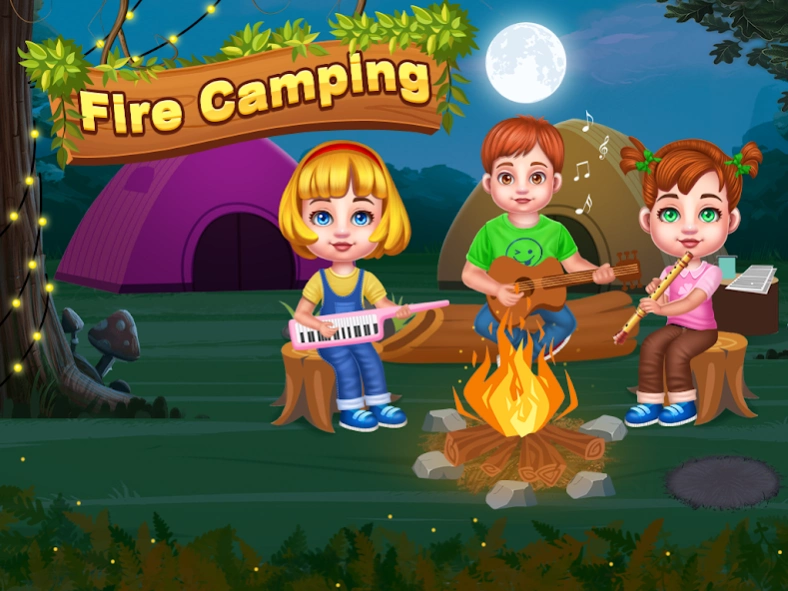 Summer Vacation - Fire Camping 10.0 Screenshot