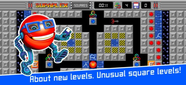 Supaplex SQUARES 11.5 Screenshot