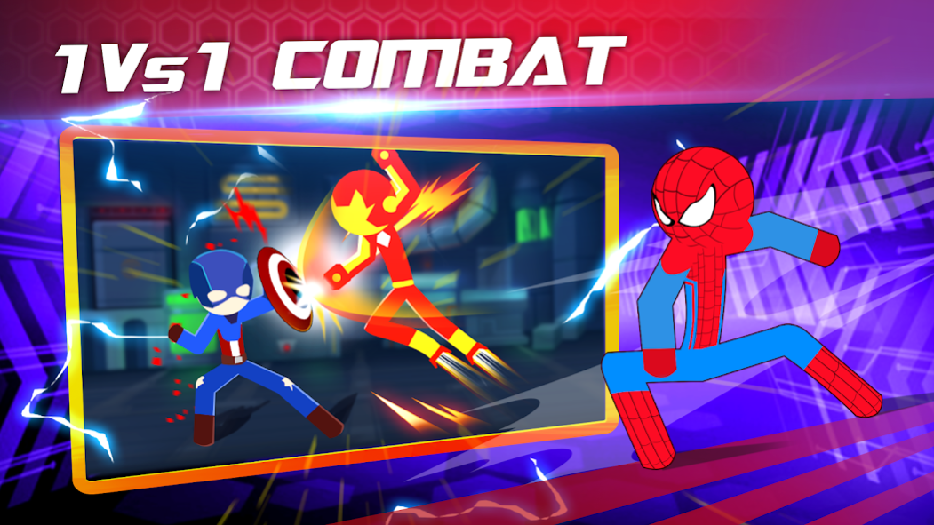 Stickman Fighter Infinity - Super Action Heroes for Android