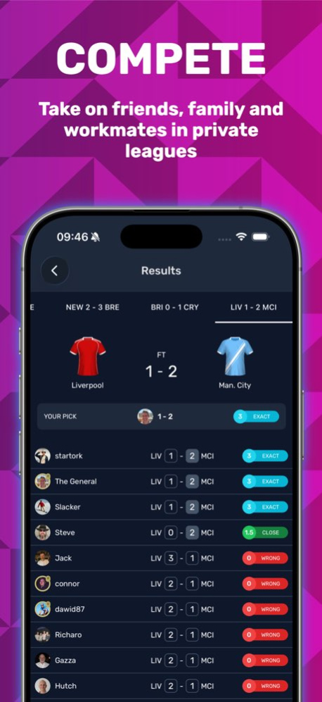 Superbru Football 1.3.0 Screenshot
