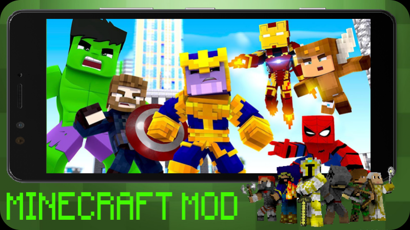 Superheroes Mod for Minecraft – Apps no Google Play