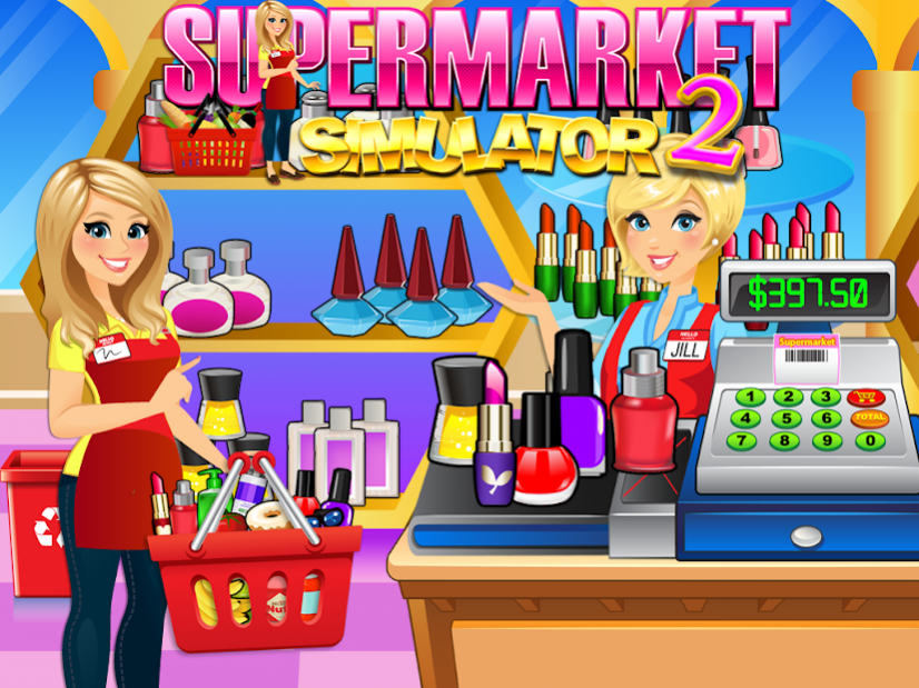 Supermarket Grocery Store Girl - Supermarket Games 3.8 Screenshot