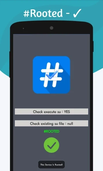 SuperUser(SU) - Root Checker 1.0.2 Screenshot