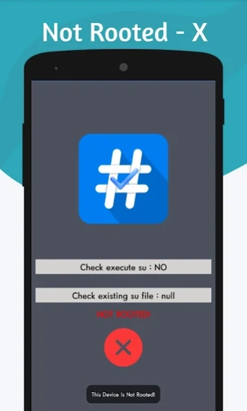 SuperUser(SU) - Root Checker 1.0.2 Screenshot