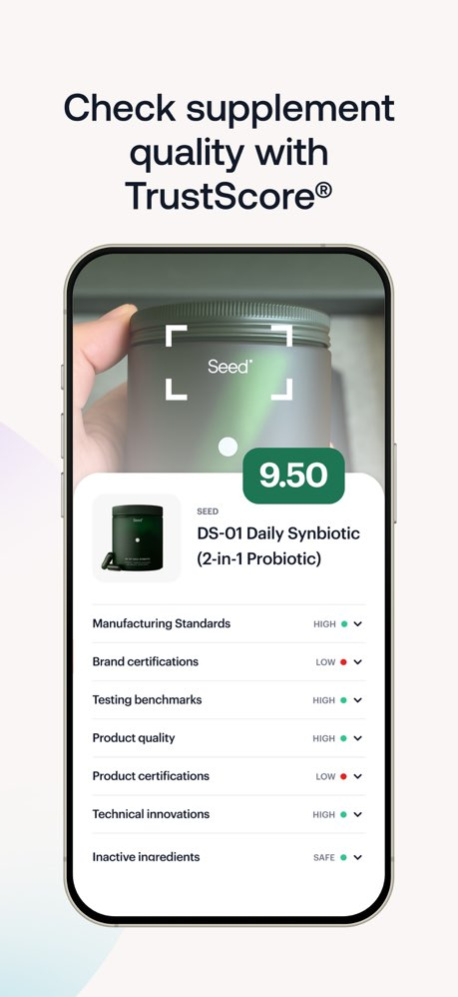 SuppCo: Supplement Scanner 1.10.0 Screenshot