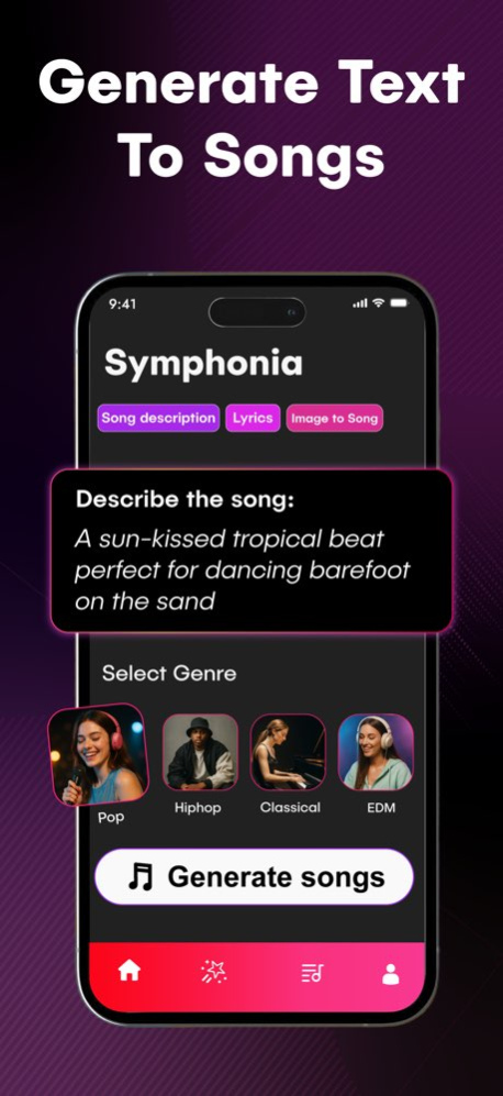 SUR - AI Music Generator 2.3 Screenshot