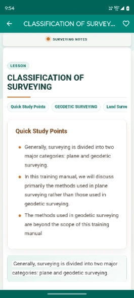 Surveying 3.1 Screenshot