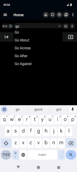 English Swahili Dictionary 11.5.1 Screenshot