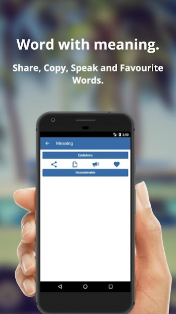 Swahili To English Dictionary and Translator App 1.5 Screenshot