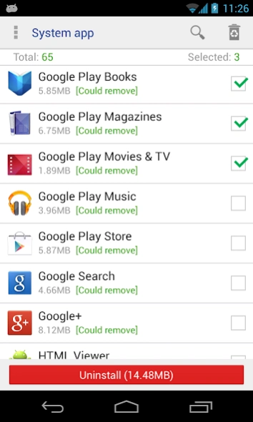 Review Screenshot - Remove Apps That You Don’t Need