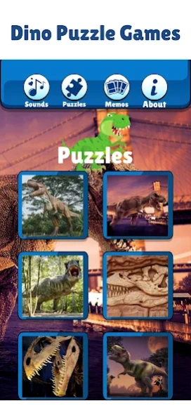 T-Rex Games Dinosaur For Kids 2.02 Screenshot
