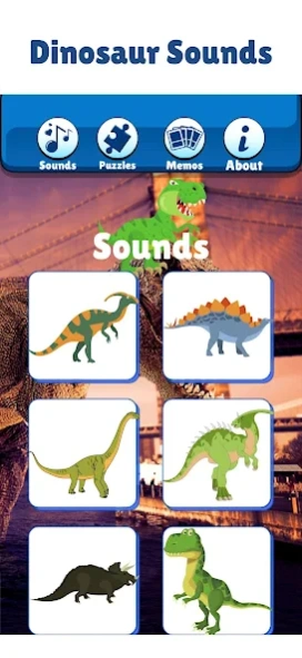 T-Rex Games Dinosaur For Kids 2.02 Screenshot