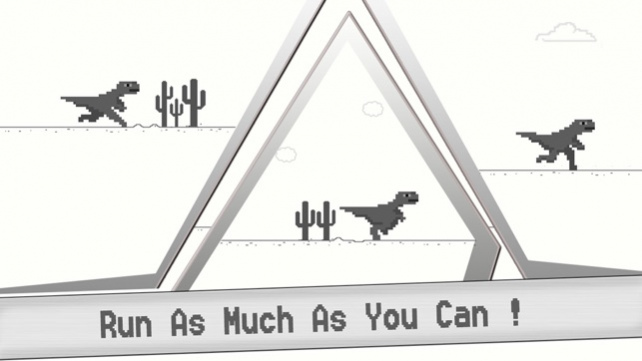 Steve - The Jumping Dinosaur Widget Free Download