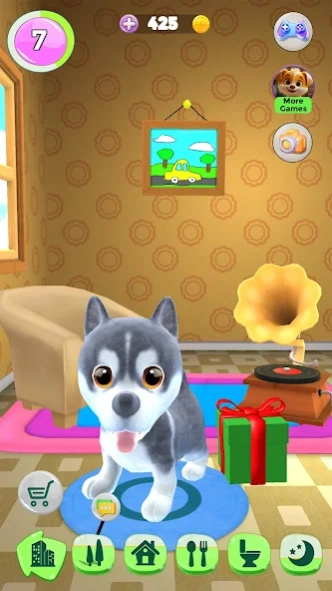 Review Screenshot - Talking Puppy is a Very Cute Pet Game!