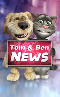 Free iPhone Entertainment App: Talking Tom And Ben News