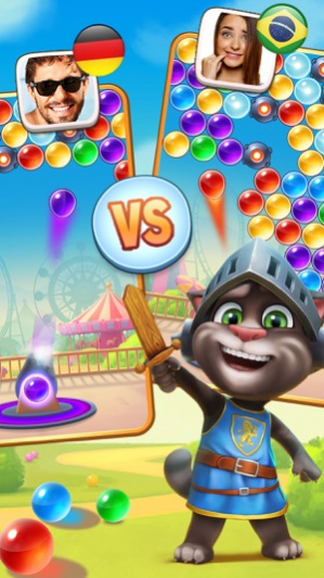 Download Talking Tom Bubble Shooter (Mod) 1.3.2.741 APK For Android