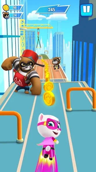 Review Screenshot - Running Game – Defeat the Racketeering Raccoons