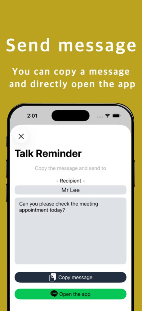 TalkMaker (Talk Remind) 4.0.3 Screenshot