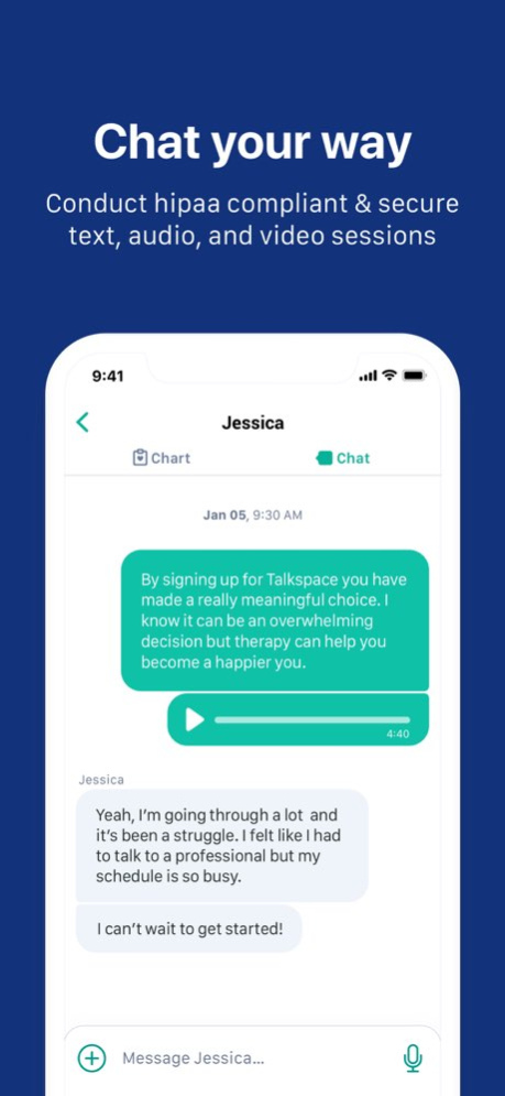 Talkspace Provider 10.6.38 Screenshot