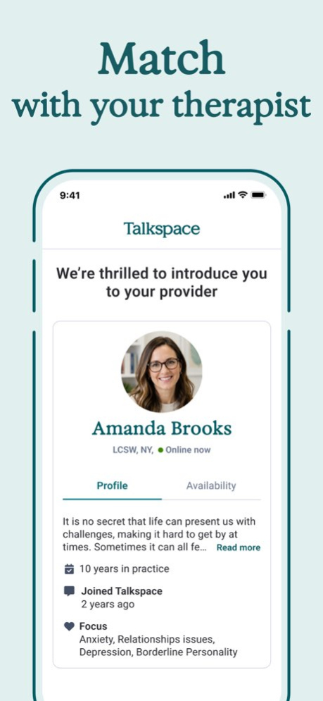 Talkspace: Virtual Therapy App 10.6.65 Screenshot