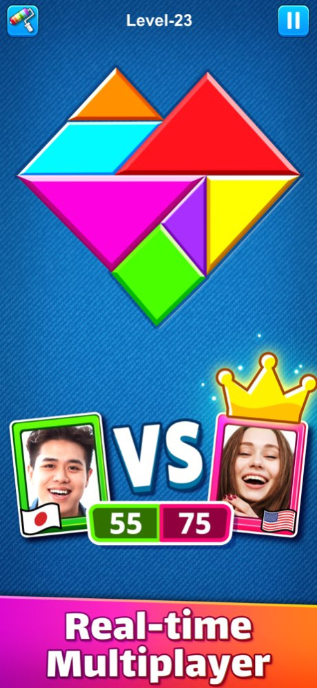 Tangram Puzzle: Polygrams Game 1.1.0 Screenshot