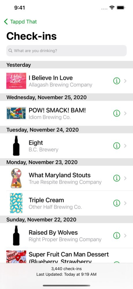 Tappd That for Untappd 2.5.17 Screenshot