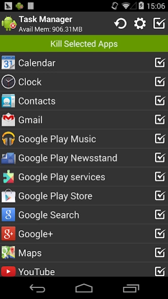 Review Screenshot - Task Manager – Kill Unnecessary Tasks to Free Up Memory
