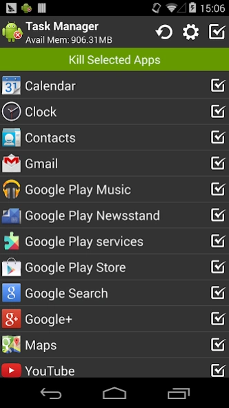 Review Screenshot - Task Manager – Kill Unnecessary Tasks to Free Up Memory