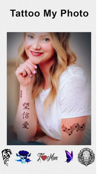 Tattoo my Photo - Tattoo Maker 1.0.31 Screenshot