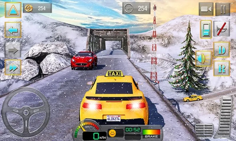 Review Screenshot - Taxi Driving Game – Drive Taxi on Beautiful Hilly Roads