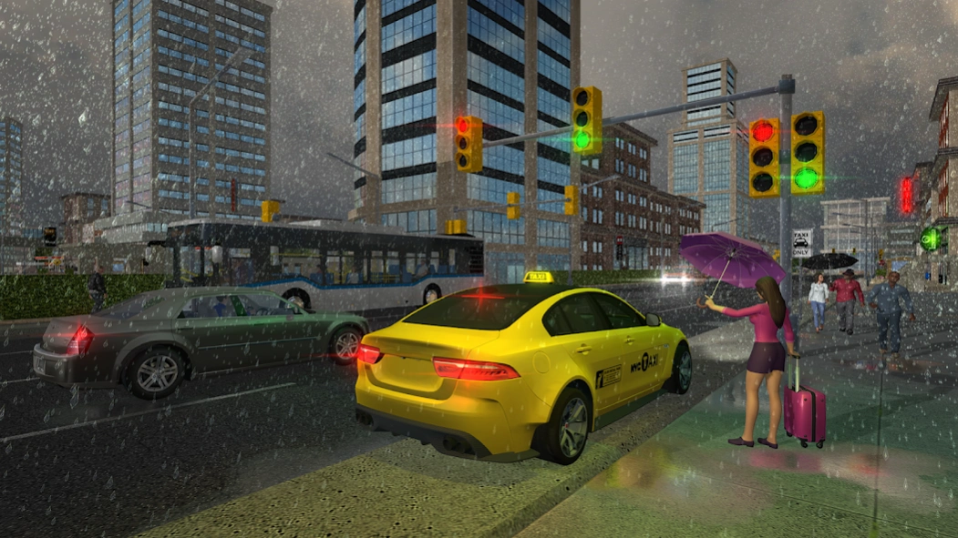 Review Screenshot - Taxi Game – Embark on a Career as a Taxi Driver