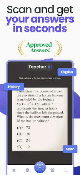 Study Assistant - Answer AI Screenshot