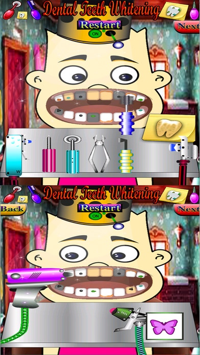 Teeth Whitening Light Dental Anatomy simpsons Games Free Edition 1.0 Screenshot