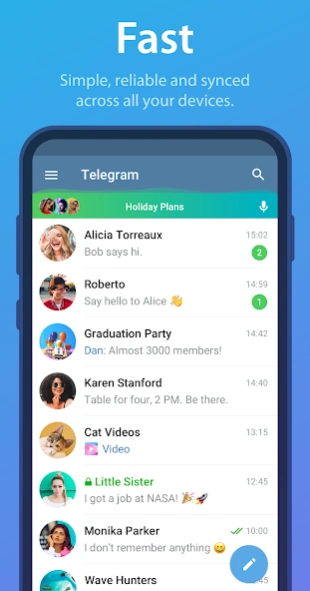 Review Screenshot - Instant Messaging – Share Photos and Files Instantly