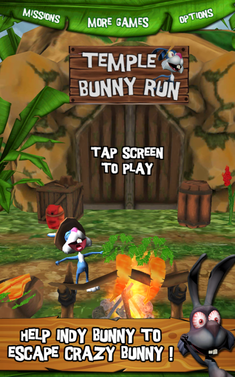 Temple Bunny Run AdFree 1.09 Free Download