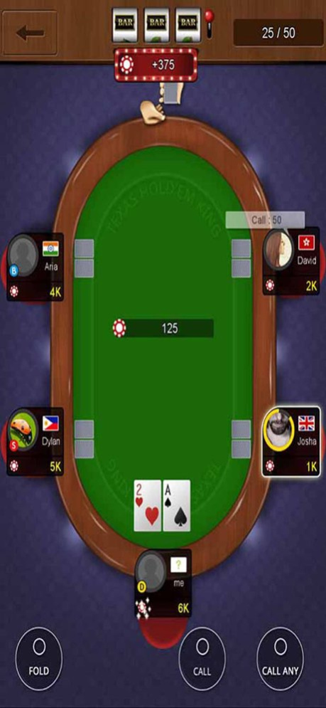 Texas Holdem Poker-King 1.3.3 Screenshot