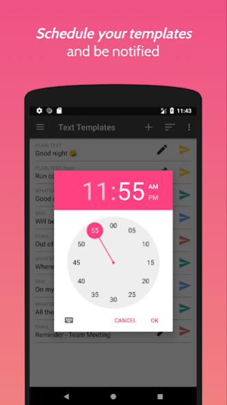 Text Templates - Templates and 5.0.3 Screenshot
