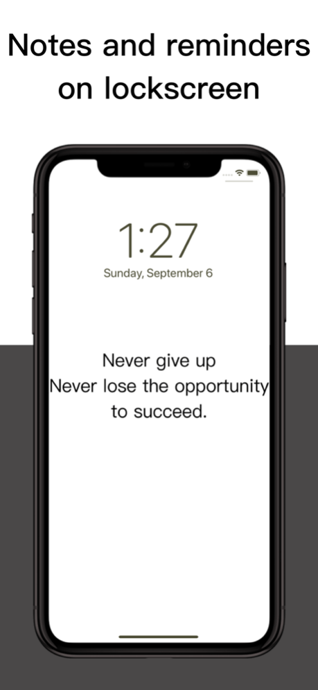Text Wallpaper: By yourself 1.2 Screenshot