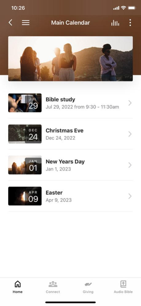 The Current Outreach Church 6.3.1 Screenshot