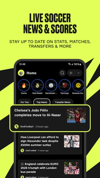 Review Screenshot - The Ultimate Soccer Scores App!