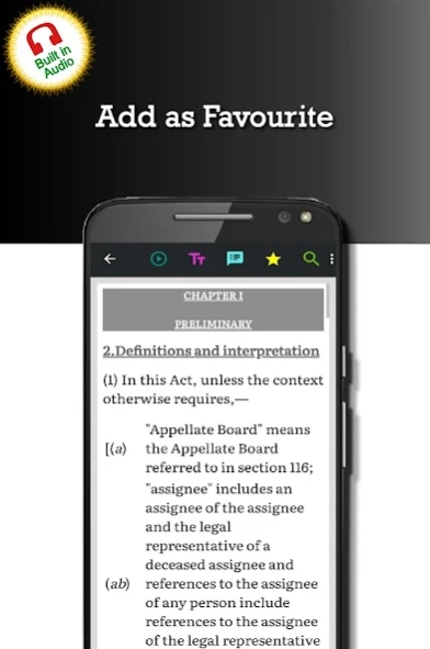 Patents Act 1970 2.17 Screenshot