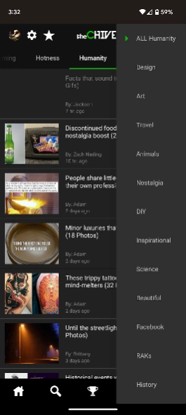 Review Screenshot - A Very Trendy and Funny App
