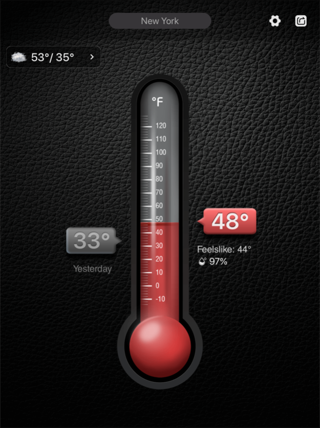 Thermometer&Temperature app 2.0.5 Screenshot