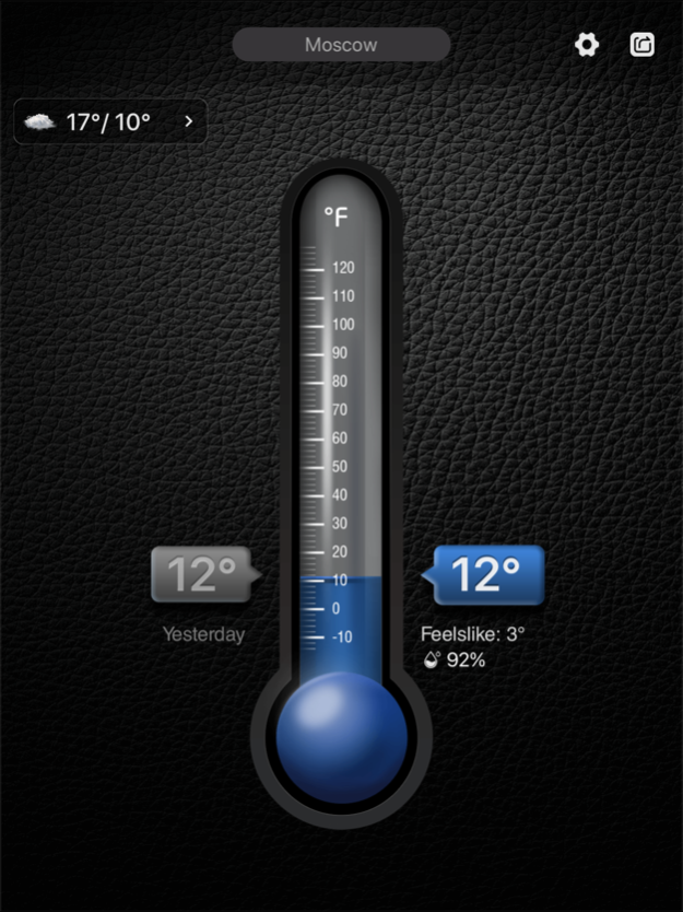 Thermometer&Temperature app 2.0.5 Screenshot