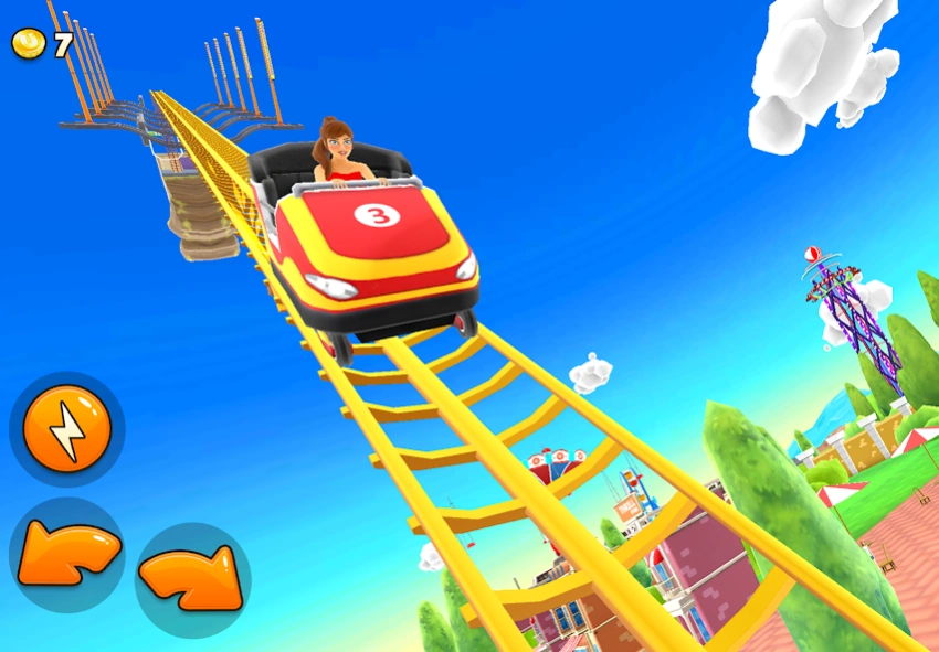 Review Screenshot - Rush Racing Game – Get to the Finish Line!